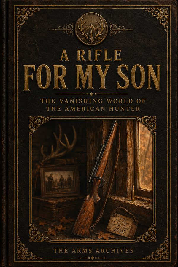 A Rifle for My Son — The Vanishing World of the American Hunter, book cover